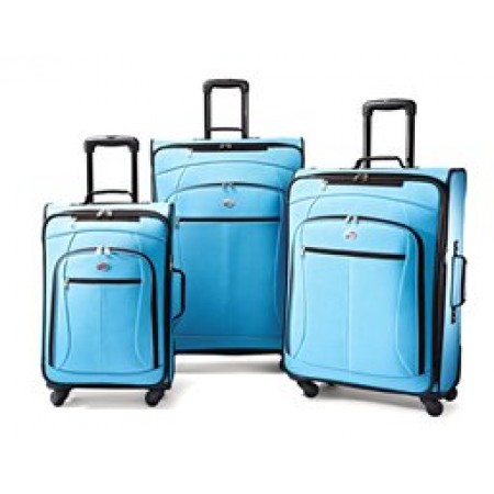 American Tourister POP 3 Piece Spinner Set - Purple