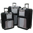 Geoffrey Beene Designer Luggage Carnegie 3-Piece Luggage Set