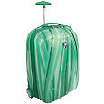 Heys USA Lightweight Luggage and Business Cases XCASE Exotic Green Flow 20in. Wheeled Carry On