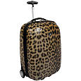 Heys USA Lightweight Luggage and Business Cases XCASE Exotic Leopard 20in. Wheeled Carry On