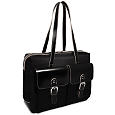 Jack Georges Generations Edge Collection Laptop Compatible Zip Tote w/Front Pockets