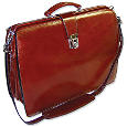Jack Georges The Sienna Collection Contemporary Briefbag w/Shoulder Strap