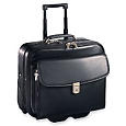 Jack Georges Metropolitan Light Collection Business Case on Wheels with Built-In Computer Sleeve