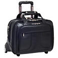 McKlein
USA
C
Series
Leather
Wheeled
Laptop
Overnighter
w/Rem
ovable
Briefcase
8358
Laptop
Case